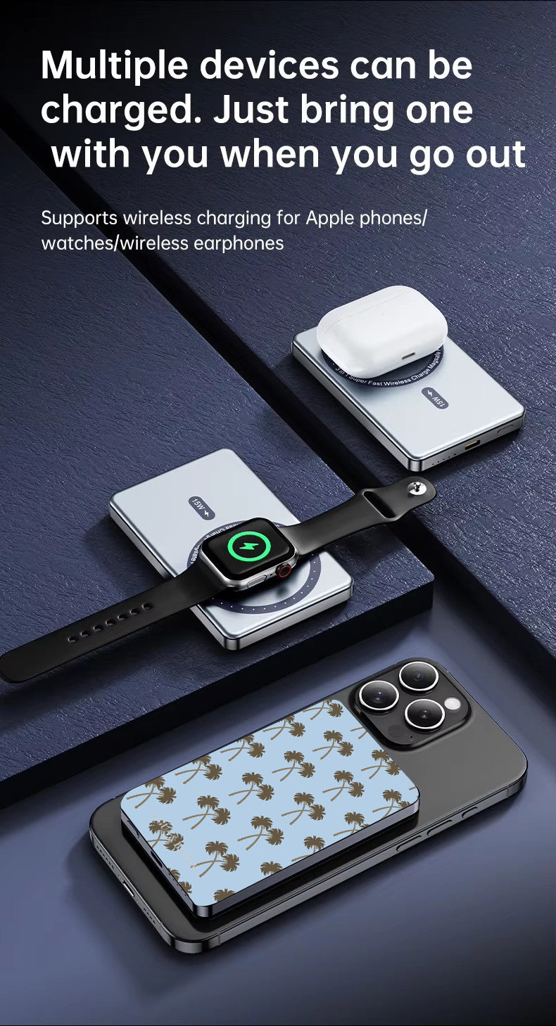 Palm Riviera Magnetic Power Bank