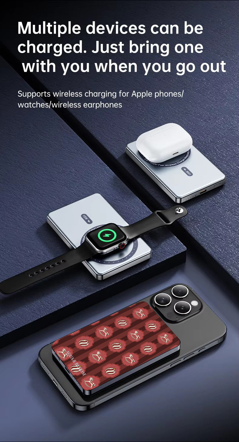 Holiday Opulence Magnetic Power Bank