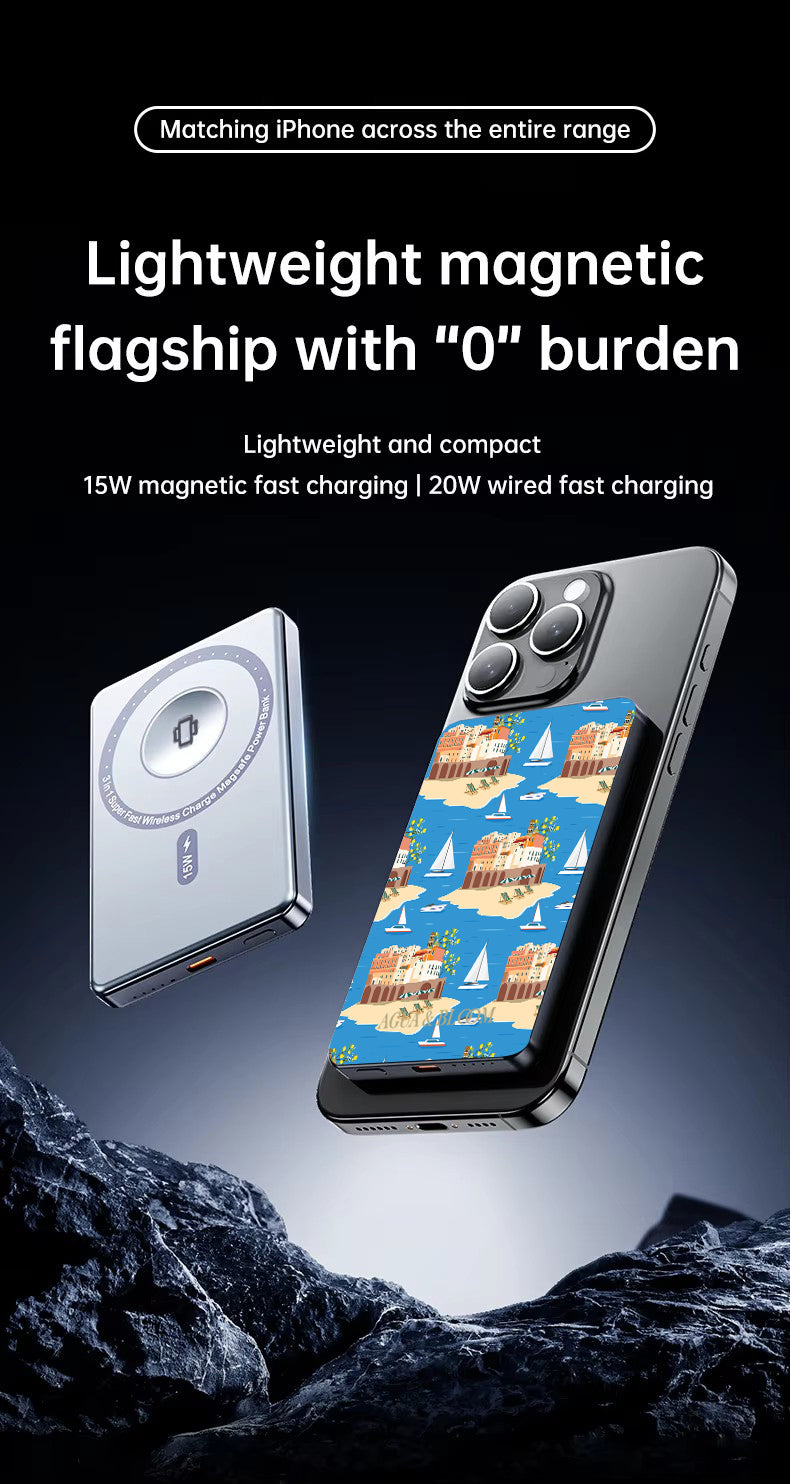 Riviera Breeze Magnetic Power Bank