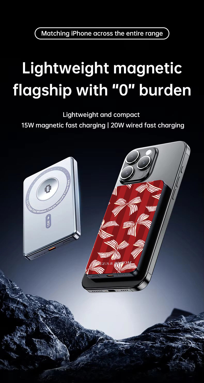 Wrapped to Perfection Magnetic Power Bank