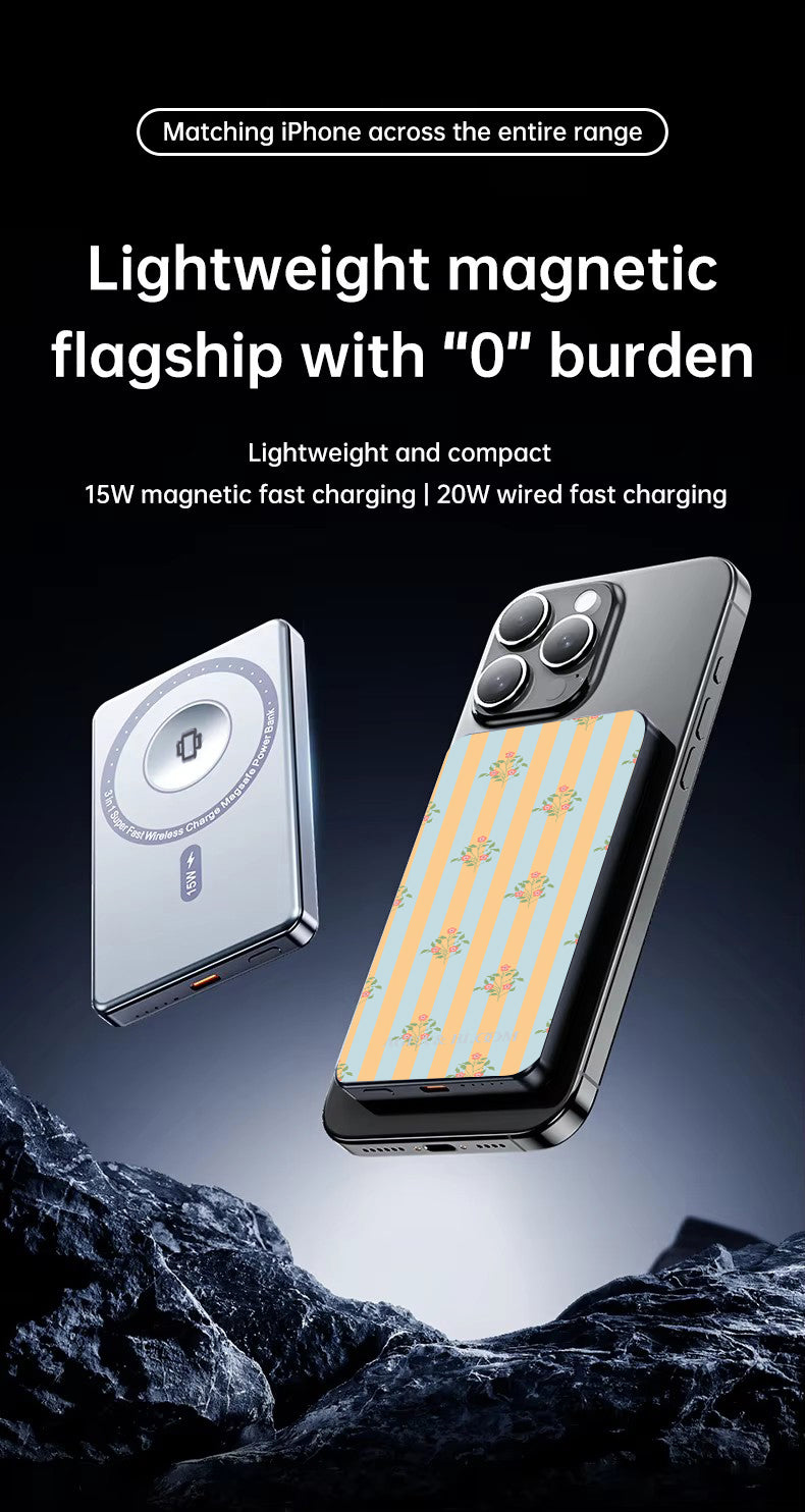Blueberry Lemonade Magnetic Power Bank
