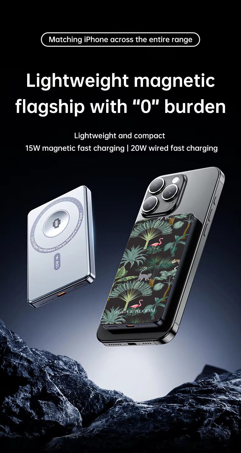Editorial Jungle Magnetic Power Bank