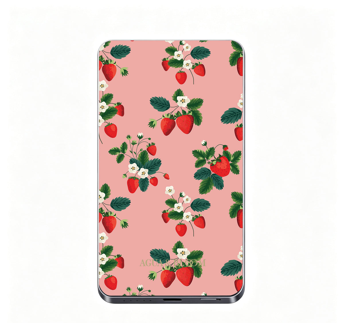 Strawberries & Champagne Magnetic Power Bank
