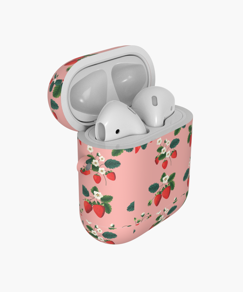 Strawberries & Champagne AirPods Case