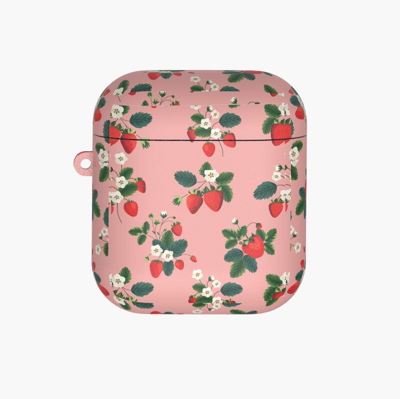 Strawberries & Champagne AirPods Case