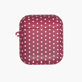 Pink Pop Burgandy AirPods Case