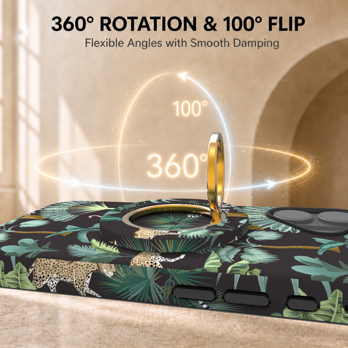 Editorial Jungle Magnetic Ring Holder