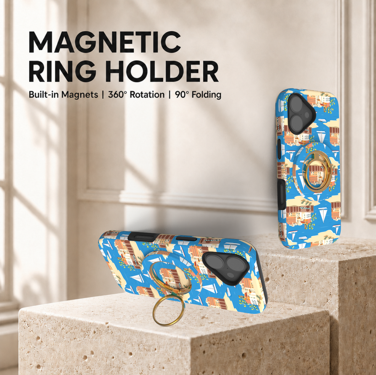 Riviera Breeze Magnetic Ring Holder
