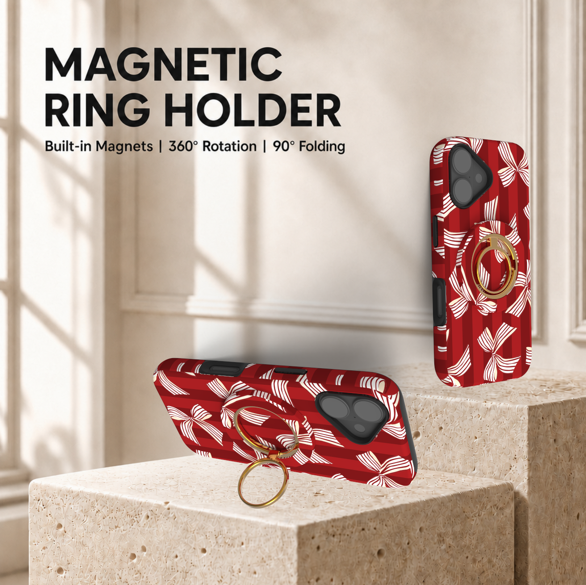 Wrapped to Perfection Magnetic Ring Holder