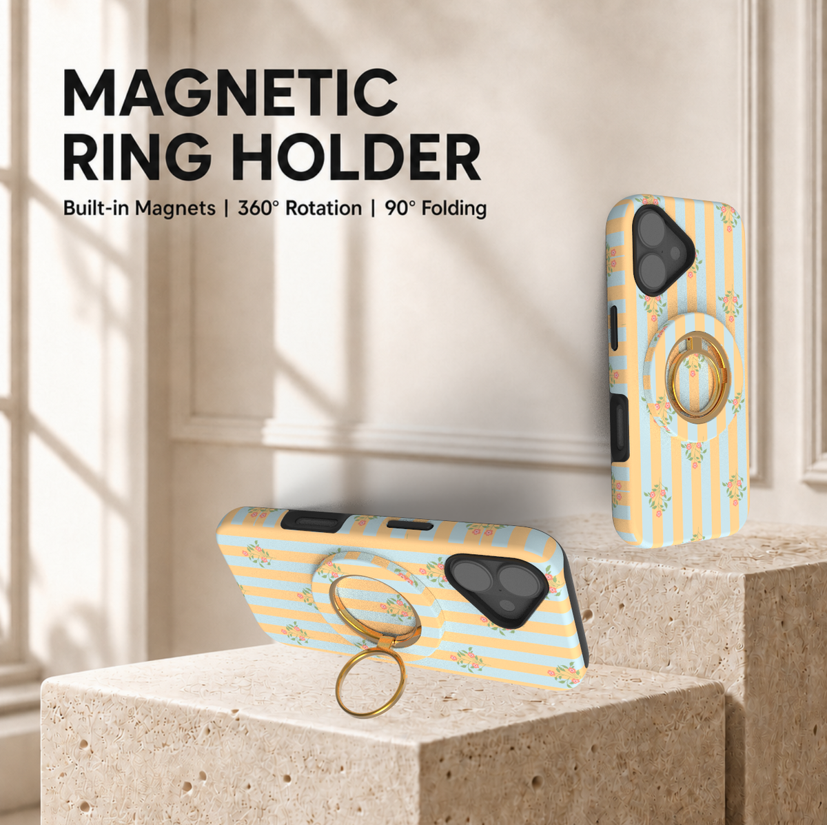 Blueberry Lemonade Magnetic Ring Holder