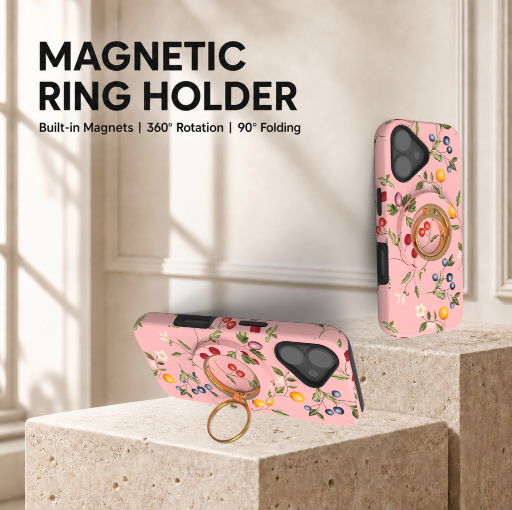 Blush Orchard Magnetic Ring Holder