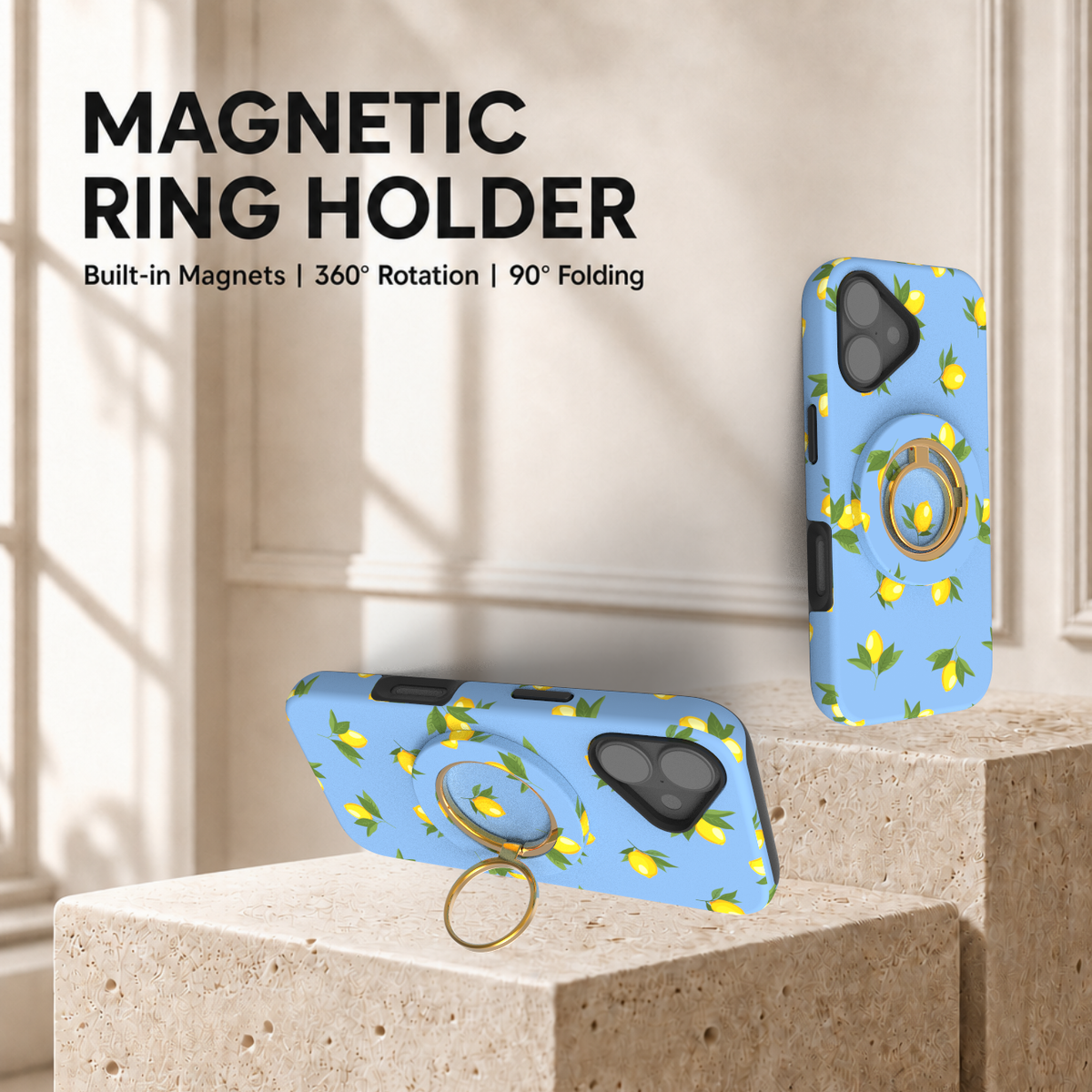 Positano Spritz Magnetic Ring Holder