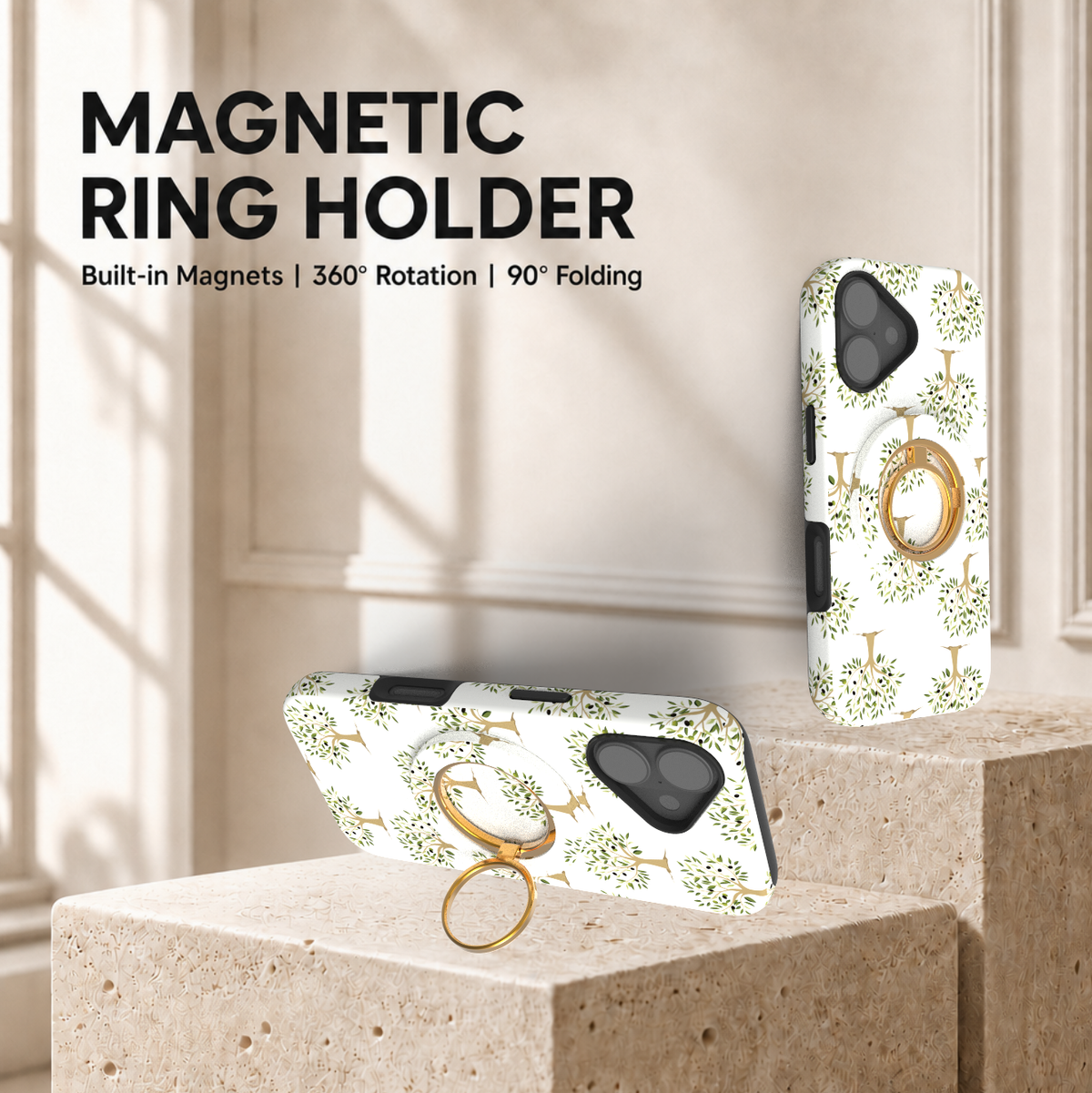 Under Our Tree Magnetic Ring Holder