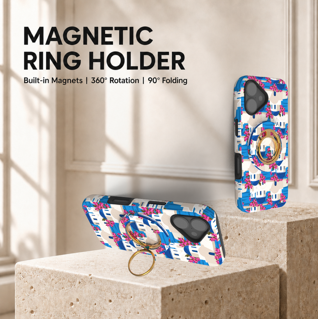 Santorini Blush Magnetic Ring Holder