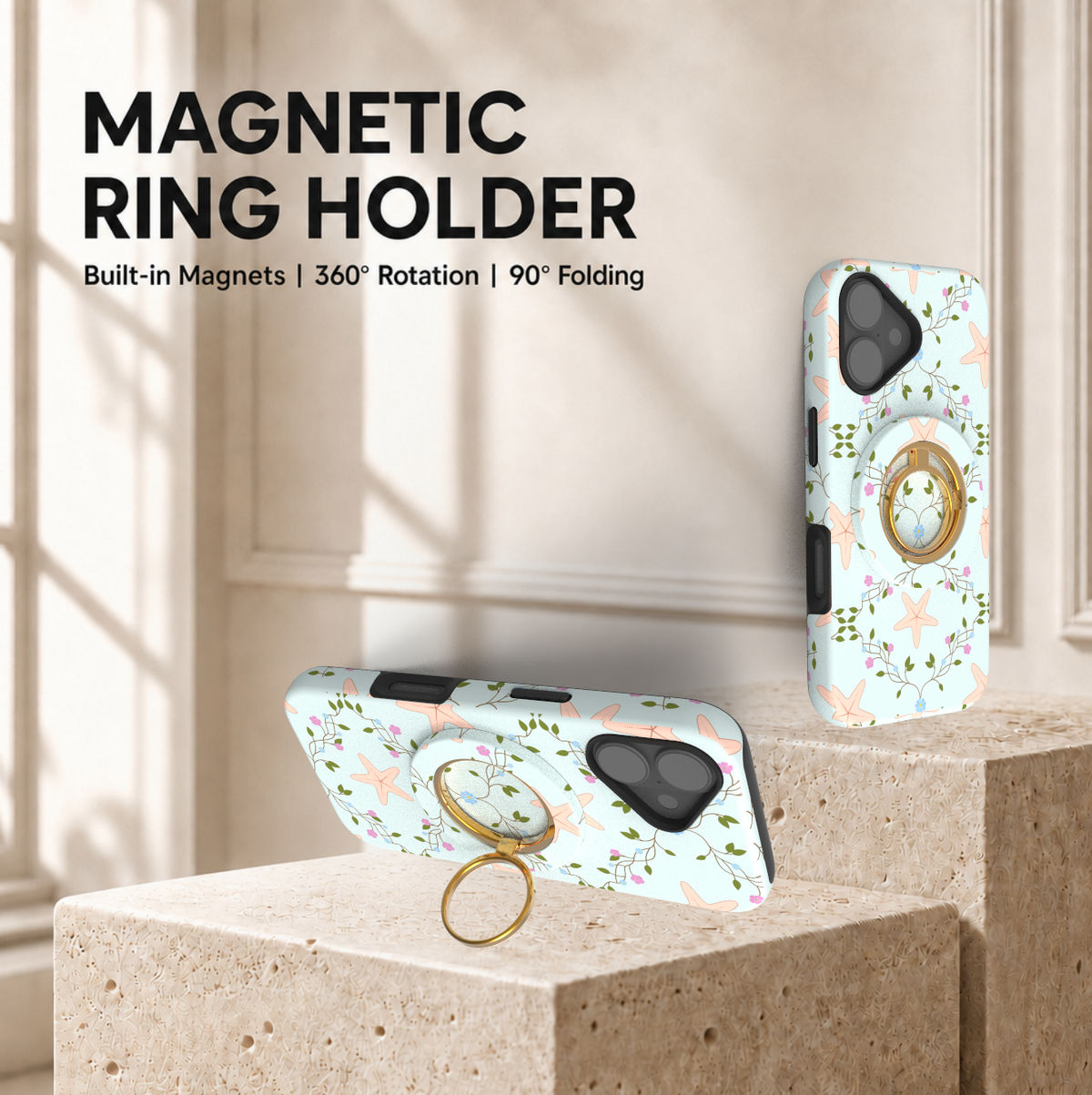 Boujee Beach Magnetic Ring Holder