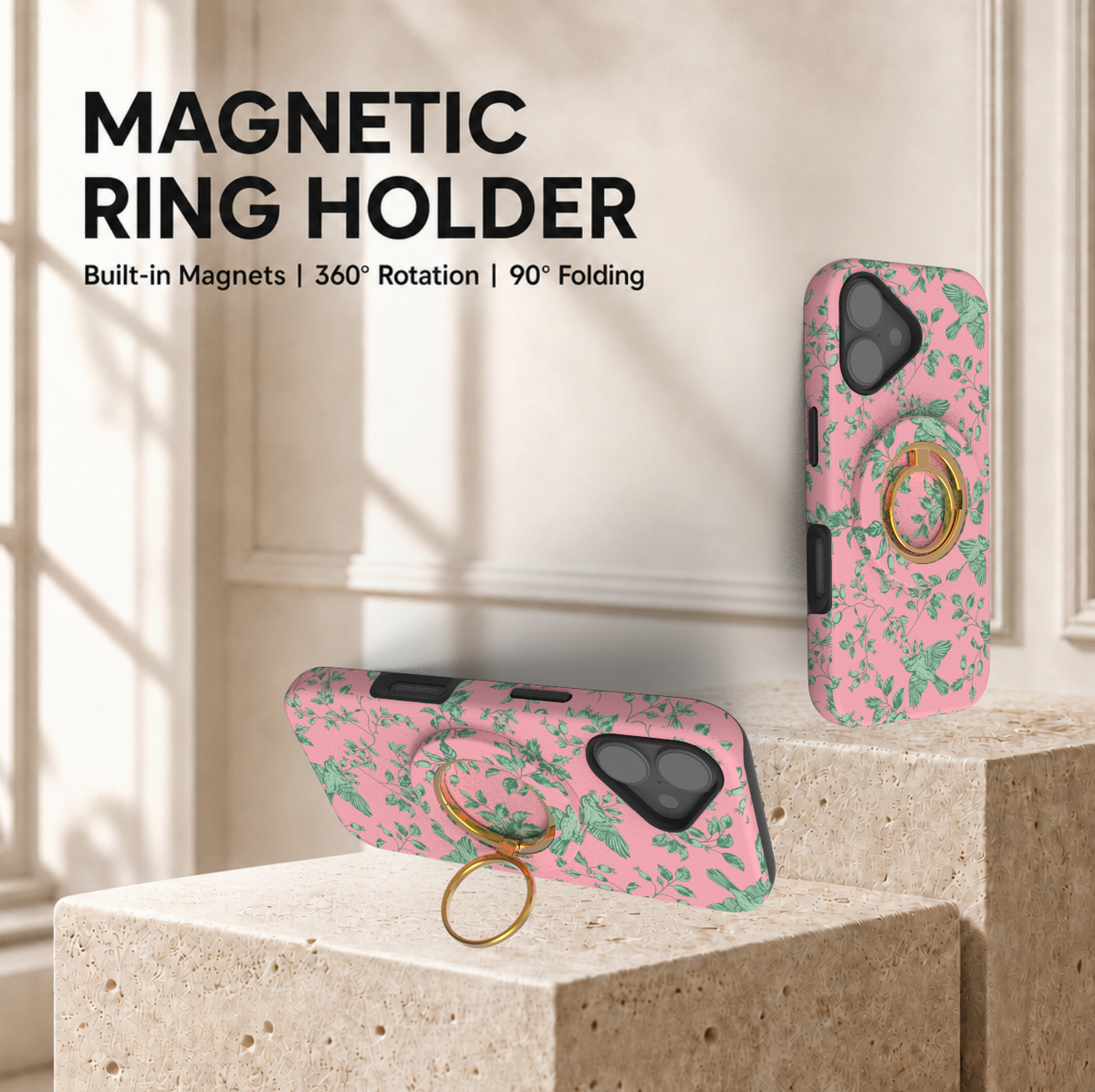 Belgravia Botanical Magnetic Ring Holder