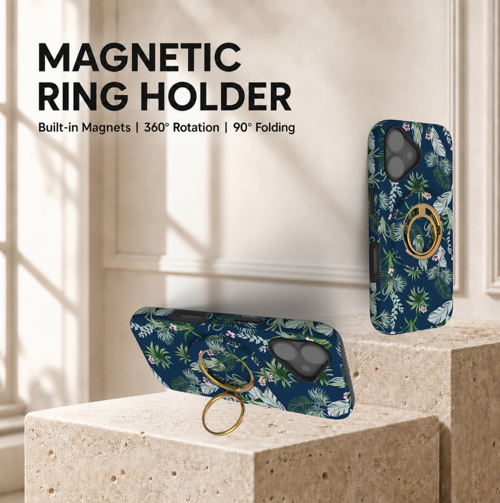Midnight Green Magnetic Ring Holder