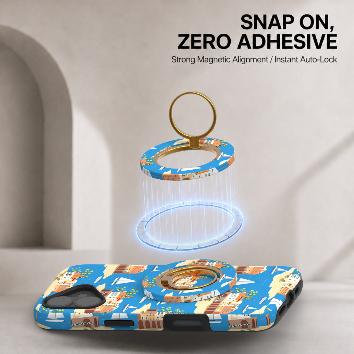 Riviera Breeze Magnetic Ring Holder