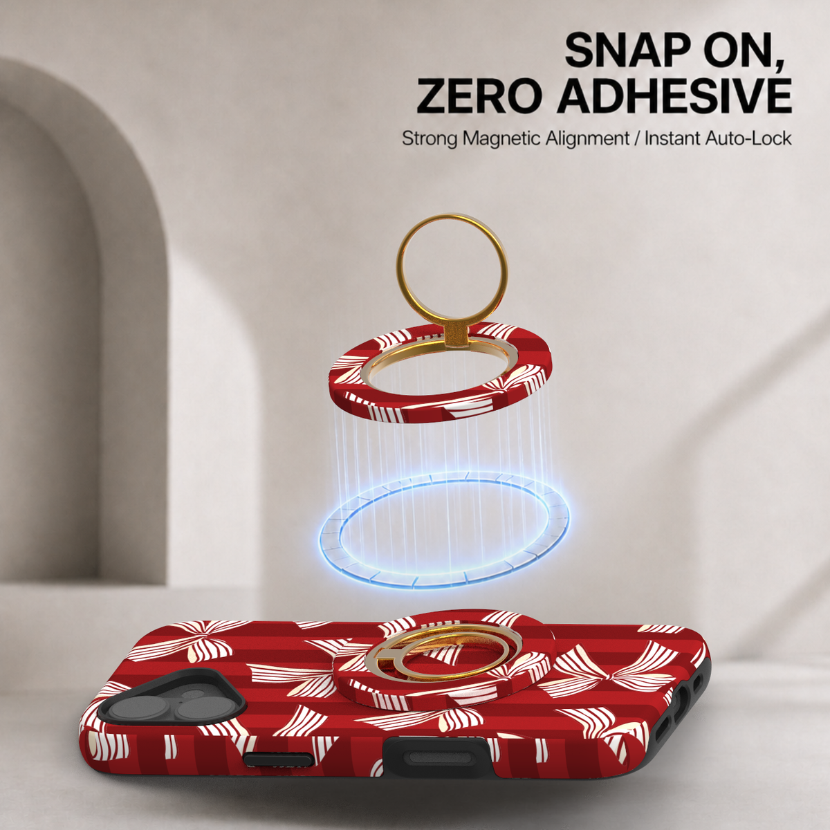 Wrapped to Perfection Magnetic Ring Holder