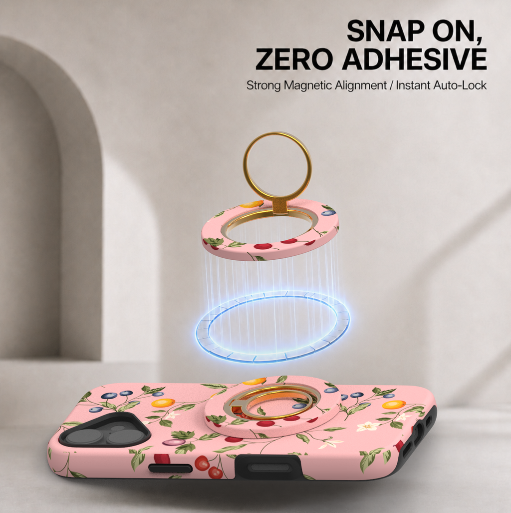 Blush Orchard Magnetic Ring Holder