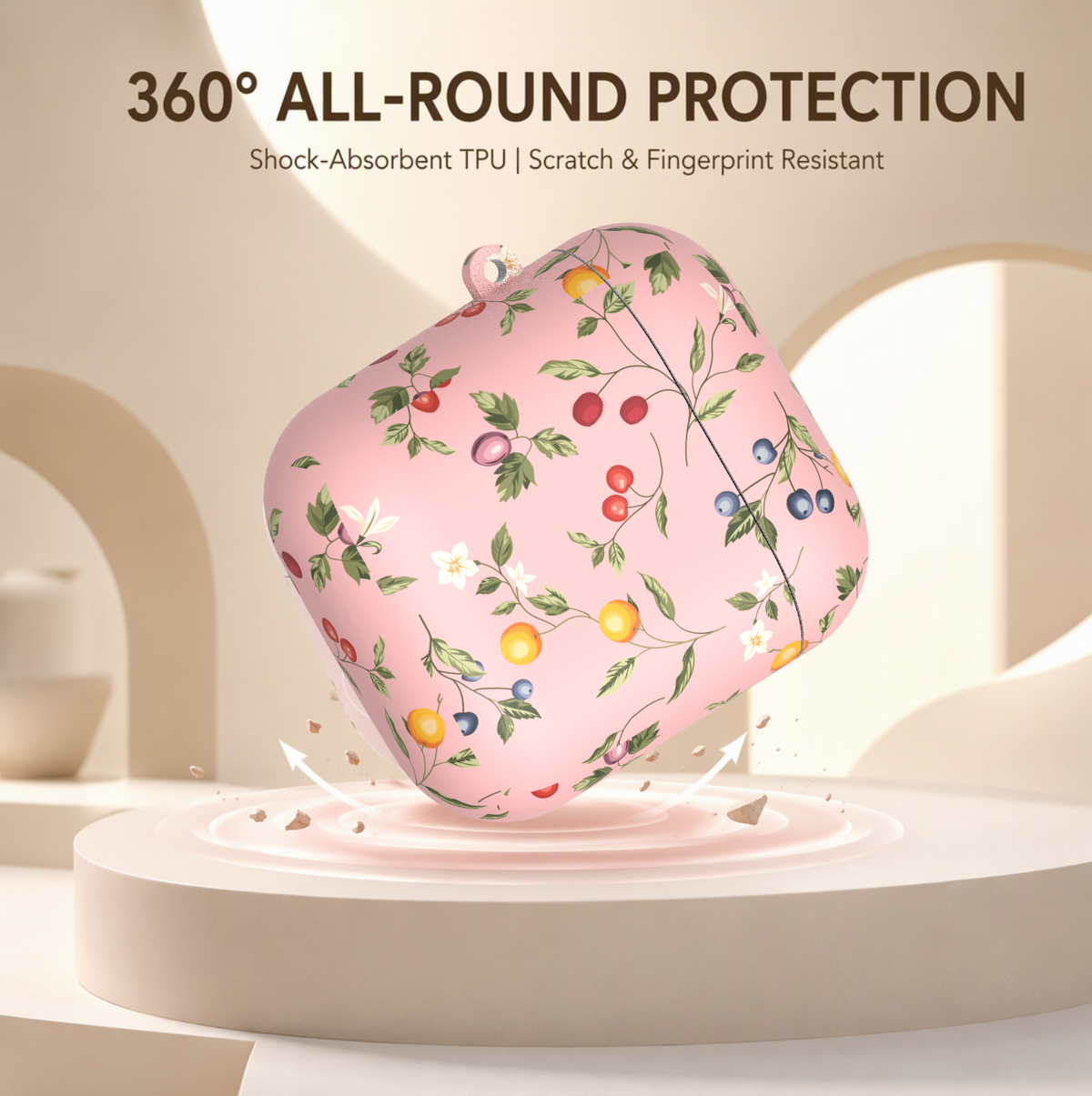 Blush Orchard AirPods Case