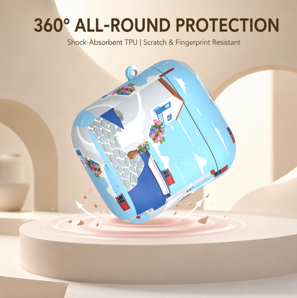 Mediterranean Breeze AirPods Case