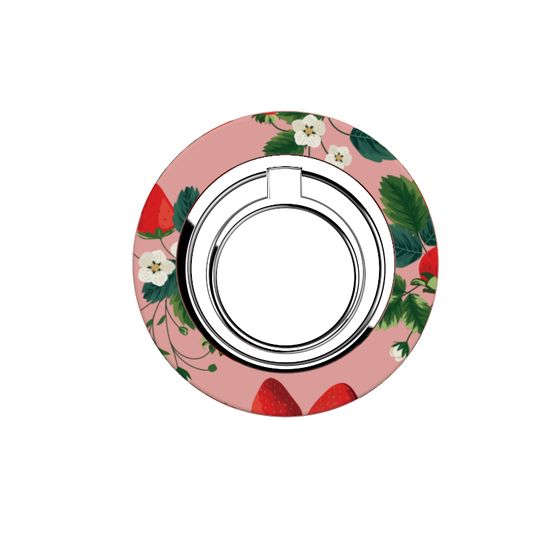 Strawberries & Champagne Magnetic Ring Holder